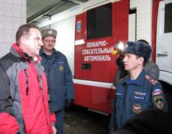 Глава Саратова посетил пожарную часть N 1 по охране Волжского района